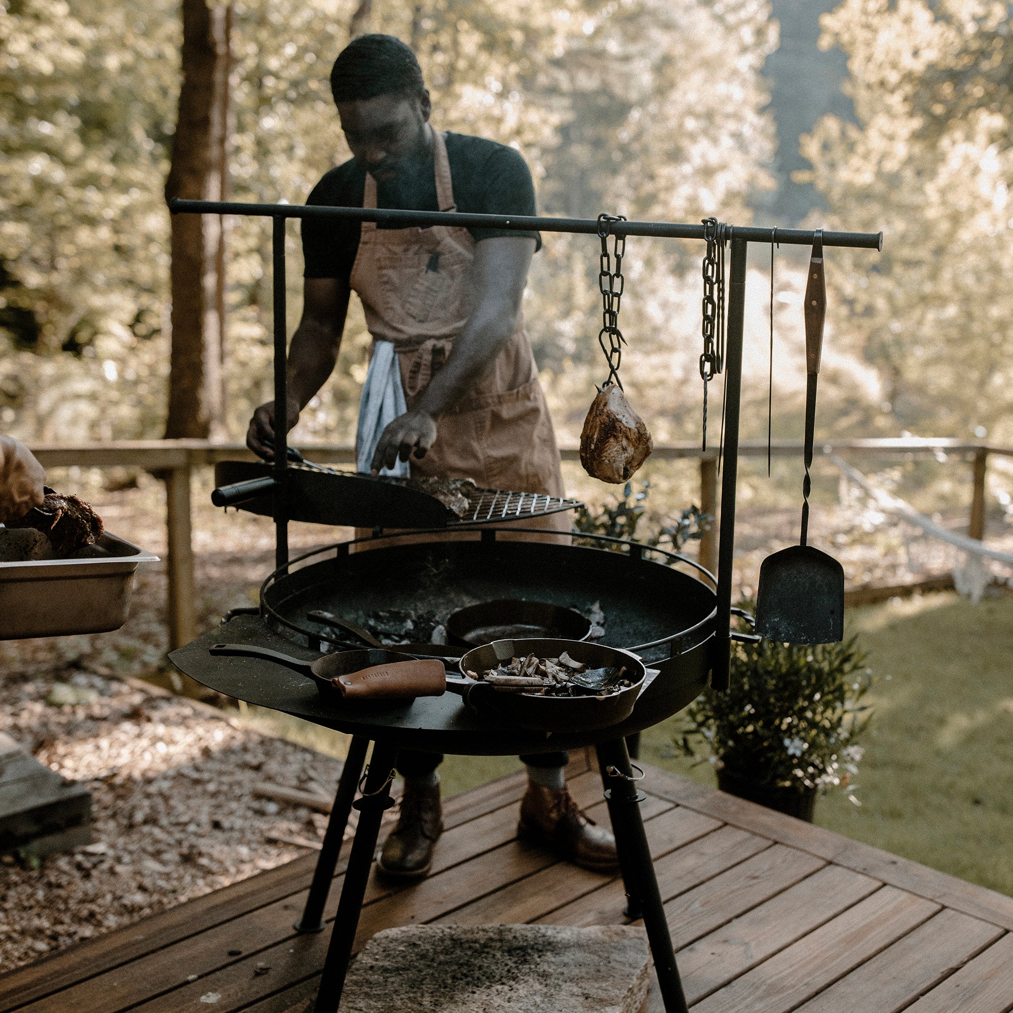 Cowboy Fire Pit Grill - 30&quot;